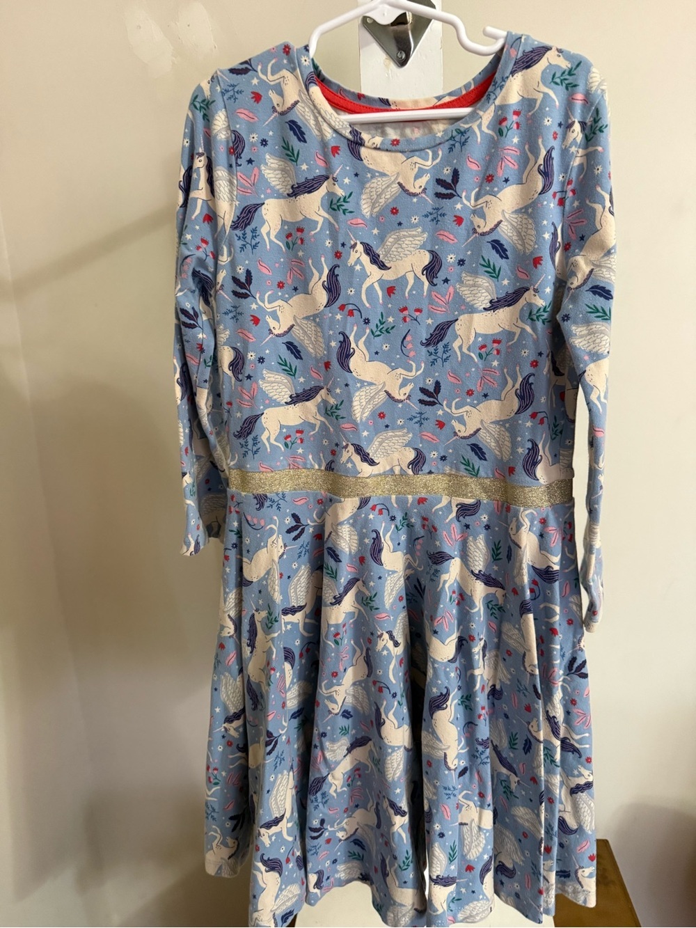 Mini Boden Unicorn Jersey Dress